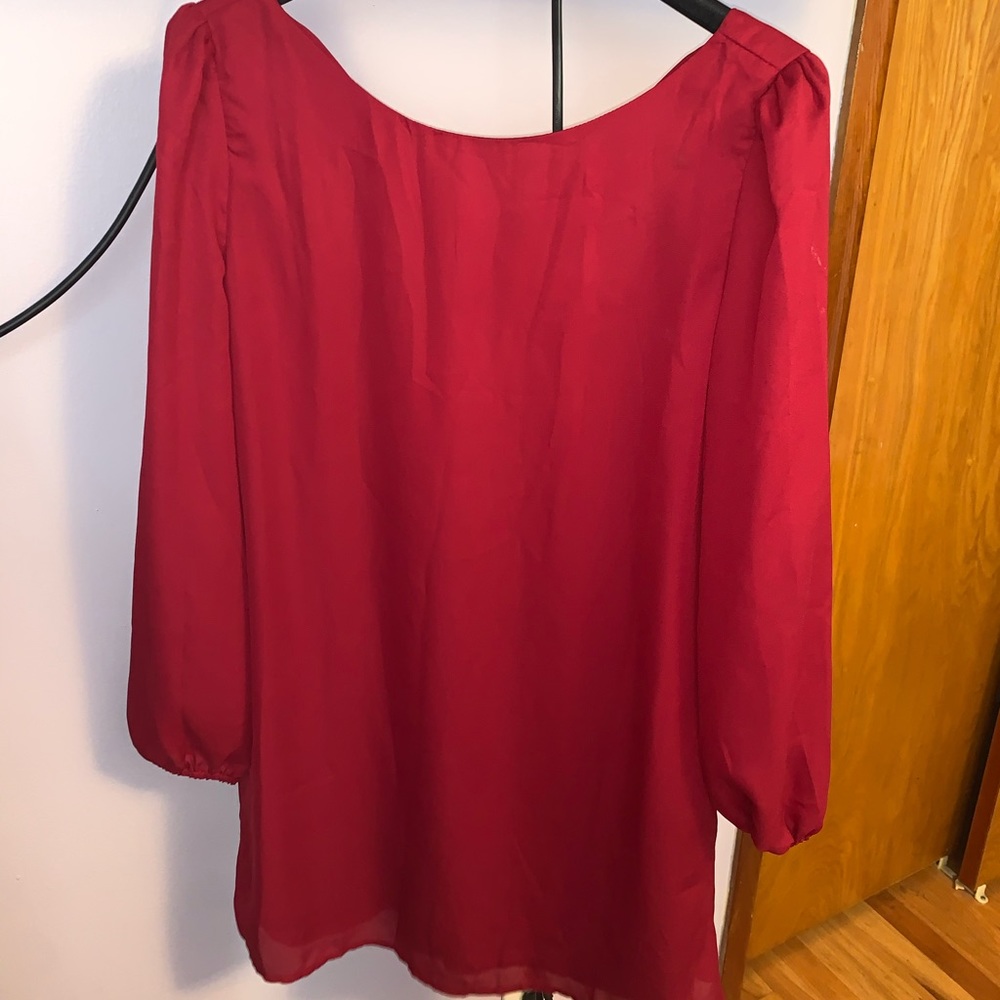 Polyester dress shirt